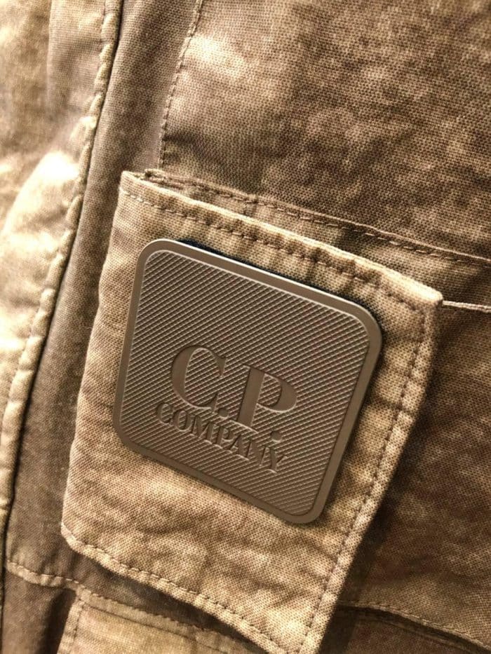 C.P. Company Metropolis Series Co-Ted Hooded 2 in 1 Jacket in Khaki - Image 12