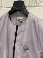 Stone Island G0725 Garment Dyed Micro Yarn With Primaloft Tc Vest In Colour Lavender - Large / 23” p2p - Image 9