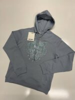 KENZO Festive Tiger Original hooded sweatshirt in blue.