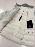 Stone Island 70333 Naslan Down -Tc- Hooded Parka in Mint Green -  Small / 23.5” p2p outer - Image 7