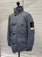 Stone Island 43032 Naslan Light Watro With Primaloft -Tc Field Jacket In Blue - Image 8