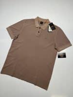 Boss Orange 'prime' Polo Shirt in Open Brown