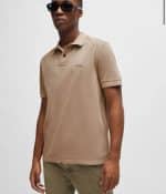Boss Orange 'prime' Polo Shirt in Open Brown - Image 2