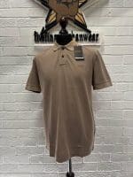 Boss Orange 'prime' Polo Shirt in Open Brown - Image 3
