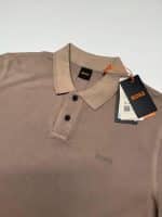 Boss Orange 'prime' Polo Shirt in Open Brown - Image 4