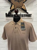 Boss Orange 'prime' Polo Shirt in Open Brown - Image 5