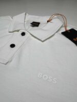 Boss Orange 'prime' Polo Shirt in White - Image 5
