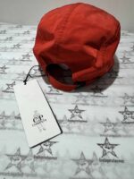 C.P. Company Chrome 5 Panel Cap in Red -  Uni size - Image 2