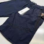 CP Company Mens 277A Flatt nylon boxer swim shorts in Navy