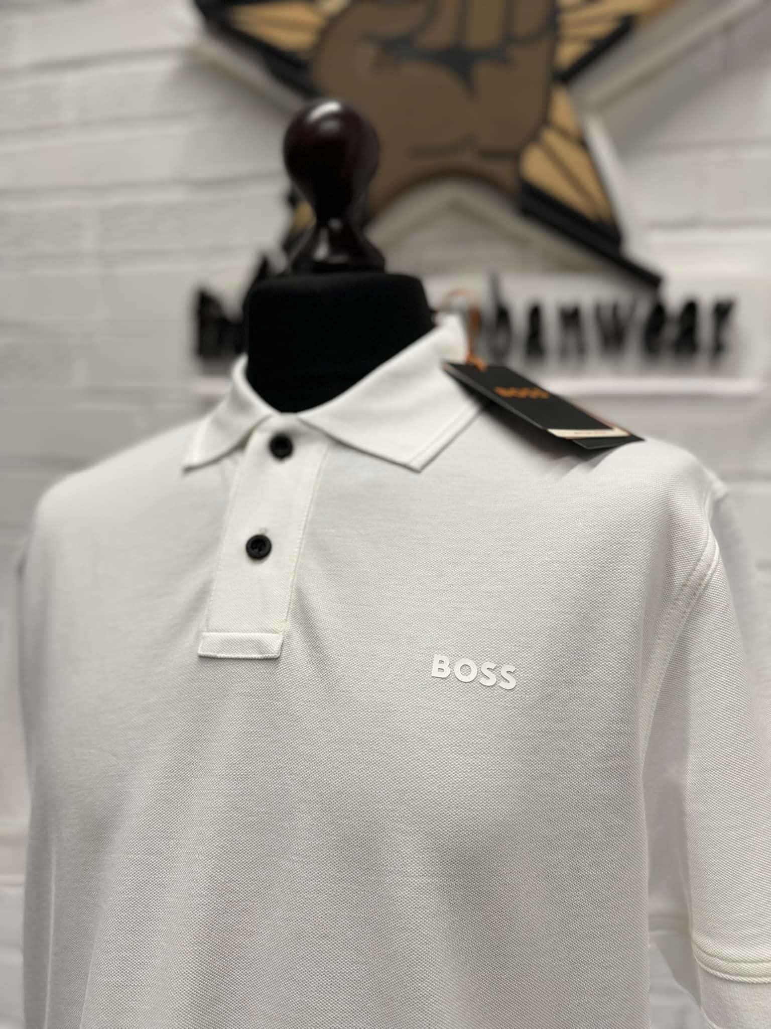 430108926_286729131122071_5017239420974868176_n Boss Orange 'prime' Polo Shirt in White - Image 1