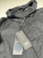 Emporio Armani X  C.P Company, cinquanta parka  Jacket in wool gum - Navy - Image 4
