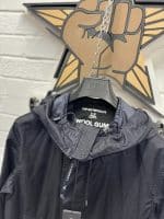 Emporio Armani X  C.P Company, cinquanta parka  Jacket in wool gum - Navy - Image 5