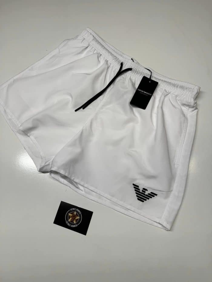 Emporio Armani 211752 swimwear Beachwear short -White - Image 1