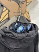 Emporio Armani X  C.P Company, cinquanta parka  Jacket in wool gum - Navy - Image 20