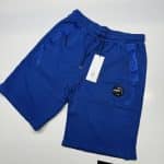CP Company Light Fleece Bermuda Shorts In Blue