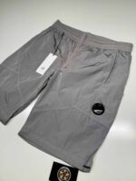 CP Company 261A Bermuda Cargo Shorts Chrome-R - Silver. Size 54 / w38" / XXL - Image 3