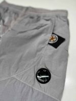 CP Company 261A Bermuda Cargo Shorts Chrome-R - Silver. Size 54 / w38" / XXL - Image 4
