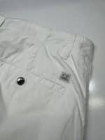 CP Company 285A Bermuda Cargo shorts in Twill Stretch. - White - Image 4