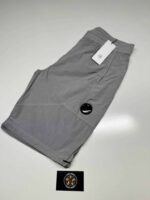 CP Company 261A Bermuda Cargo Shorts Chrome-R - Silver. Size 54 / w38" / XXL - Image 6