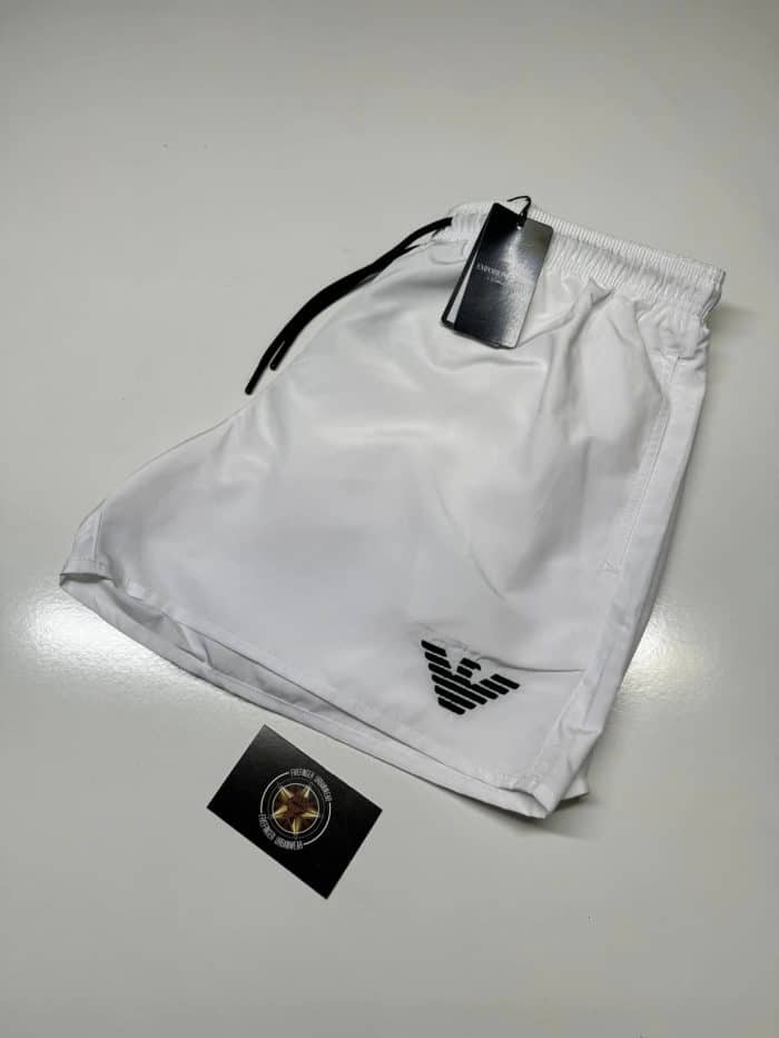 Emporio Armani 211752 swimwear Beachwear short -White - Image 5