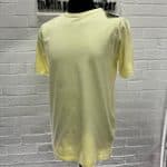 CP Company jersey 20/1 short sleeve T-shirt in yellow.