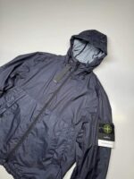 Stone Island 42423 Membrana 3L TC Jacket in navy -    Medium / p2p 22.5” - Image 3