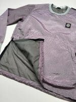 Stone Island 62434 Poly-colour Frame-tc Crewneck Sweatshirt in Purple- Large. / p2p 24” - Image 4