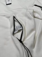 CP Company Diagonal Raised Fleece Open Sweatshirt in Gauze White - XXL / p2p 25.5” - Image 3