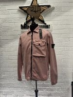Stone Island 117WN T.Old Overshirt In Dusky Pink - Image 5