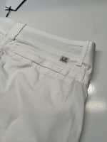 CP Company 250A Bermuda Cargo Shorts in 50 fili stretch - White - Image 5