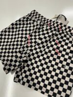 Palm Angles multicolour Damier print swim shorts-     Small  / w30” - Image 7