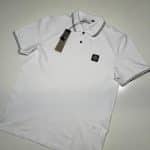 Stone Island 2SC18 Polo Shirt in White
