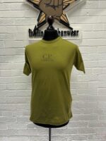 CP Company no gravity jersey tshirt. -    Green Moss -     XS.     / p2p 20” - Image 3