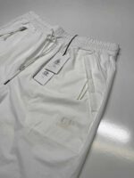 CP Company Dyshell Logo Shorts in White - Image 4