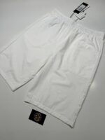 CP Company Dyshell Logo Shorts in White - Image 5