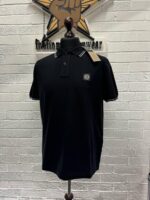 Stone Island 2SC18 Polo Shirt in Black - Image 5