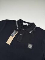Stone Island 2SC18 Polo Shirt in Black - Image 6