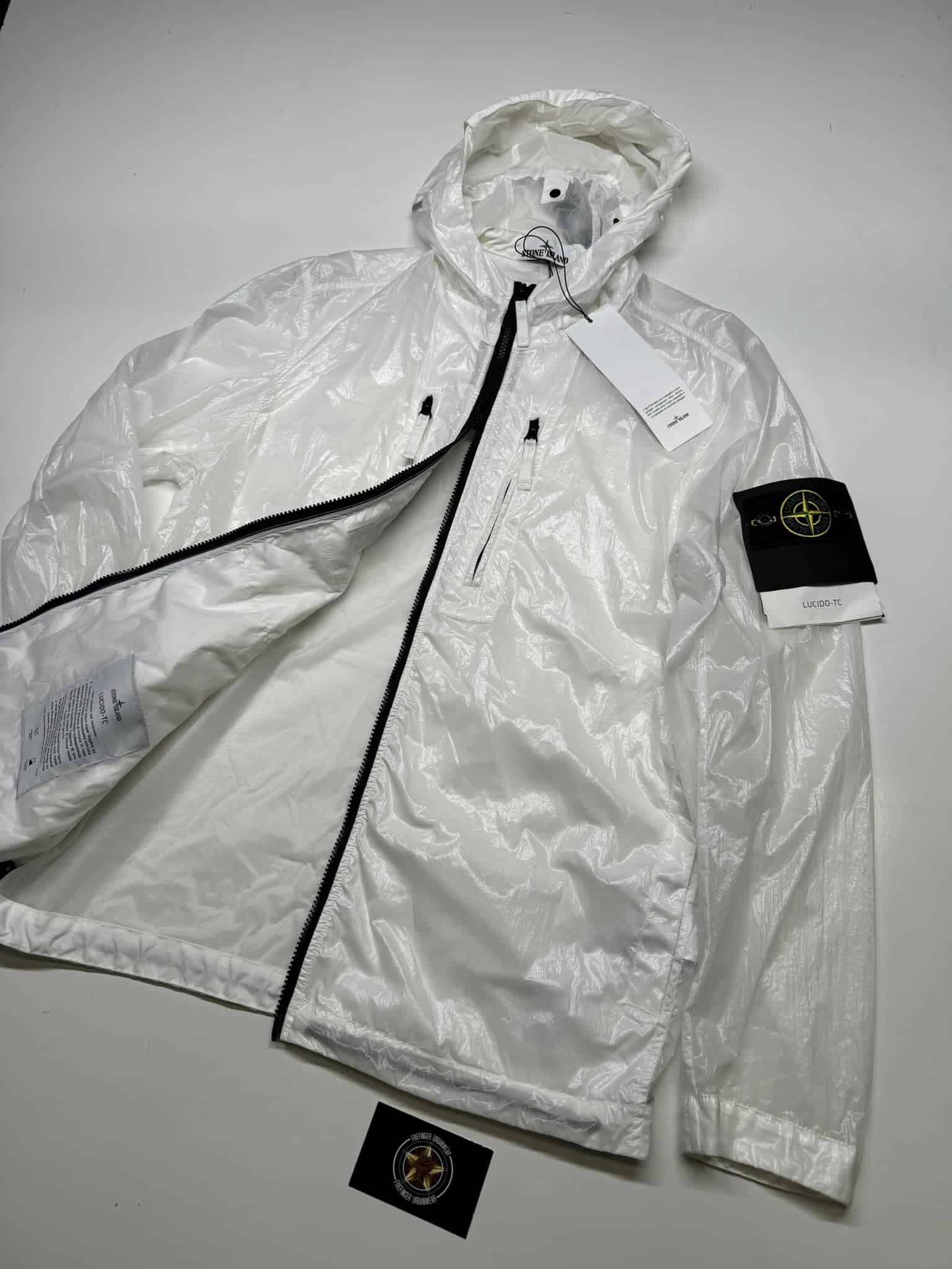 激レアSTONE  LUCIDO-TC ナイロンコート Stone Island Lucido-TC Hooded Jacket Yellow – Garmz Factory