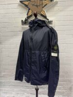 Stone Island 42423 Membrana 3L TC Jacket in navy -    Medium / p2p 22.5” - Image 8