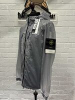 Stone Island 43034 LUCIDO-TC_PACKABLE Hooded Jacket in Lucido-TC  - Grey - Large / p2p 23” - Image 9