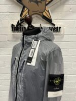 Stone Island 43034 LUCIDO-TC_PACKABLE Hooded Jacket in Lucido-TC  - Grey - Large / p2p 23” - Image 10