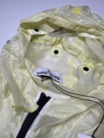 Stone Island 43034 Lucido-TC_Packable Hooded Jacket in Lucido-TC  - Lemon  /    Medium / p2p 22.5” - Image 4