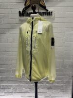 Stone Island 43034 Lucido-TC_Packable Hooded Jacket in Lucido-TC  - Lemon  /    Medium / p2p 22.5” - Image 5