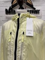 Stone Island 43034 Lucido-TC_Packable Hooded Jacket in Lucido-TC  - Lemon  /    Medium / p2p 22.5” - Image 6