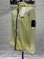 Stone Island 43034 Lucido-TC_Packable Hooded Jacket in Lucido-TC  - Lemon  /    Medium / p2p 22.5” - Image 8