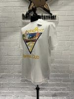 Casablanca Tennis Club Icon Print T-Shirt in White - Image 6