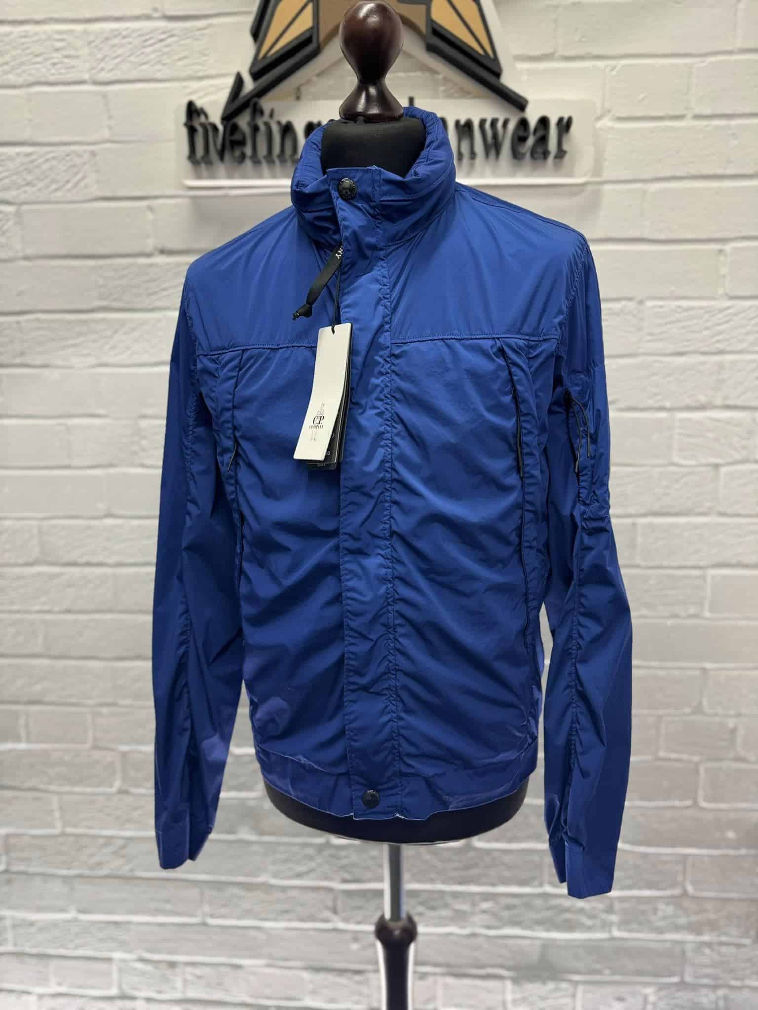 C.P. Company Nycra-R Jacket In Blueprint - Fivefinger