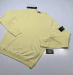 Stone Island 66060 'old' Treatment Crewneck Sweatshirt in Yellow - small / P2P 21” (Copy)