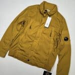 C.P. Company 238A Nycra -R Jacket In Golden Nugget