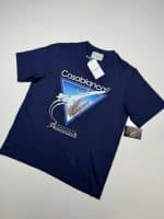 Casablanca 'Aiiiiiir' T-Shirt In Navy Blue